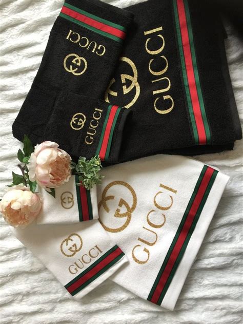 gucci bath set|gucci towel set price.